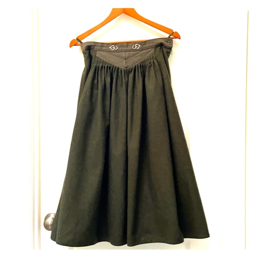 Perry Trachten Wool Skirt